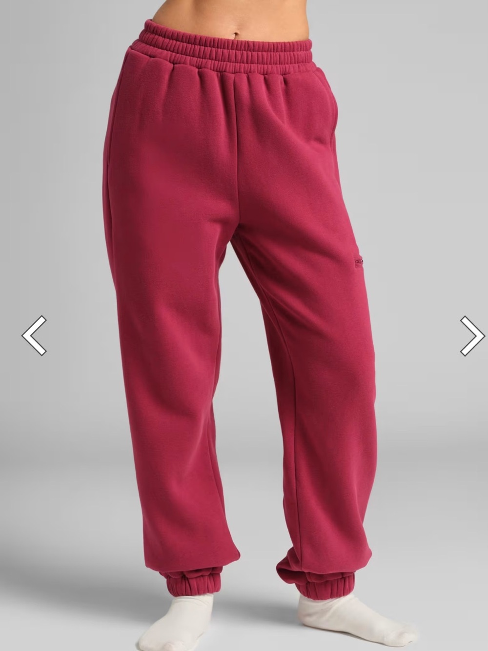 NWT | Comfrt DND Travel Sweatpants | L | Raspberry